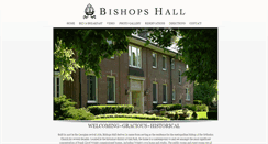 Desktop Screenshot of bishopshallusa.com